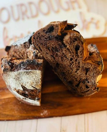 Double Chocolate Chip Sourdough Bread