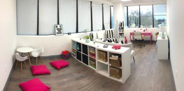 Play therapy room