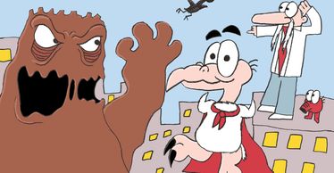 Chicken Boy and the Destruction of the Doggy Doo Doo Demons by Michael Thompson.