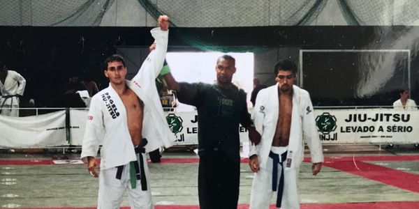 Thadeu Vieira | BJJ Championship match in Niteroi, RJ 1998.
