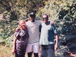 Izora Elaine Dean of The Izora Elaine Dean Educational Center visited her old school grounds