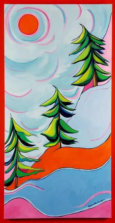 Wind Spirit VII, 2021
Oil on Canvas