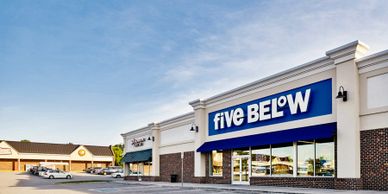 Photo of Five Below located at Chesapeake Square Shopping Center in Glen Burnie, Maryland