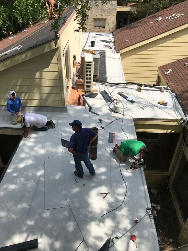 Flat roof
