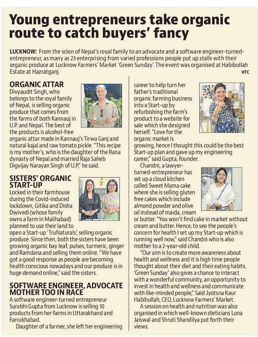 Our Co-Founder Mr.Divyaudit Singh featured in Hindustan Times Lucknow
30 APR 2023