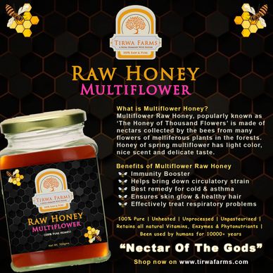 Raw Multiflower Honey