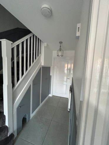 Under-stair storage project