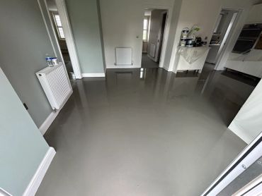 Floor levelling project