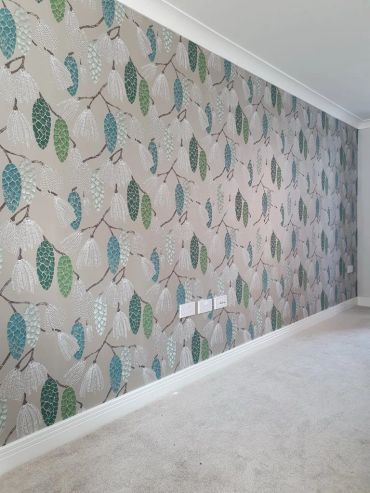 Wallpaper fitting project