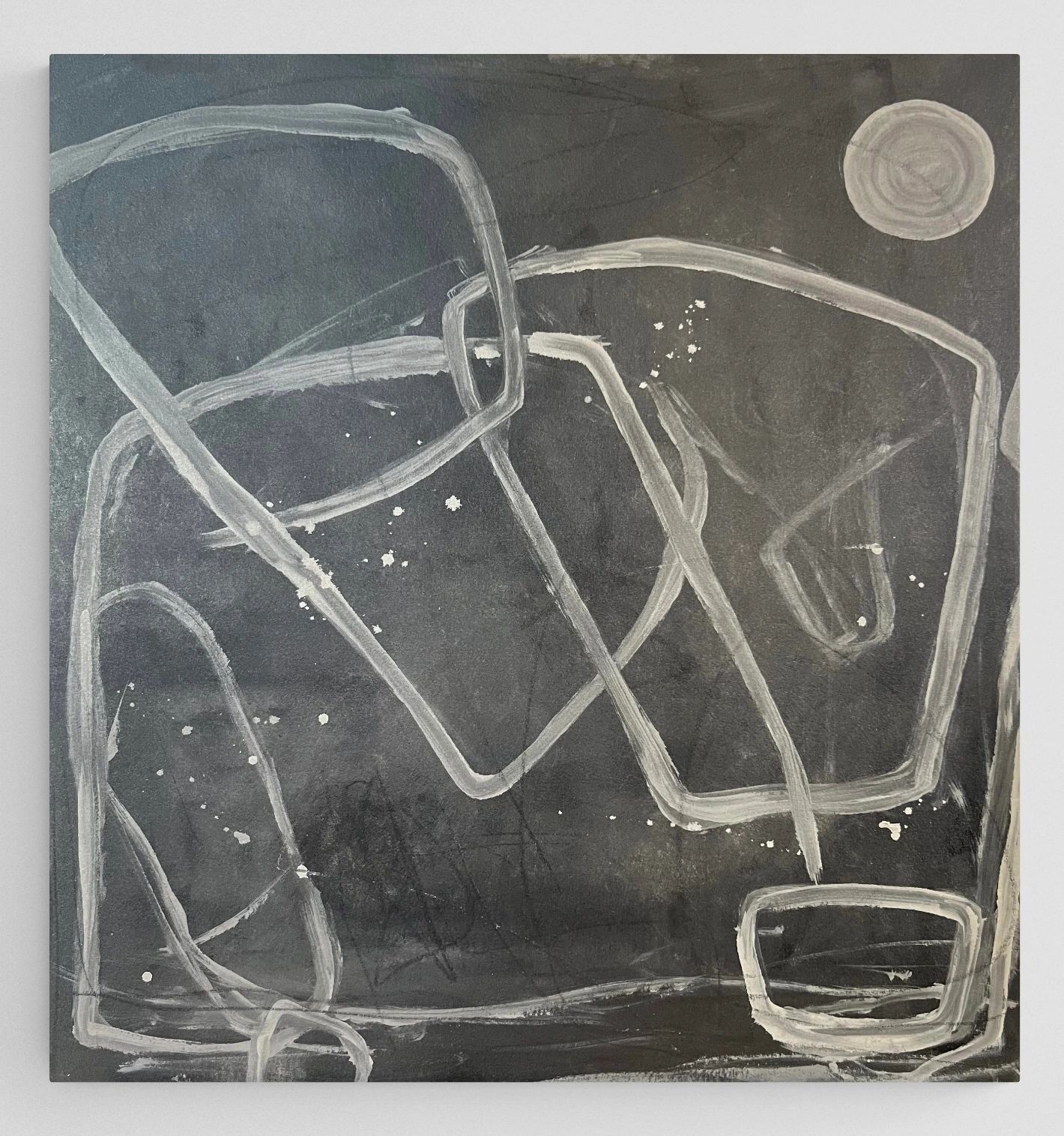 “Like I Do”
34x36 in. Acrylic + Wax on Canvas
2025