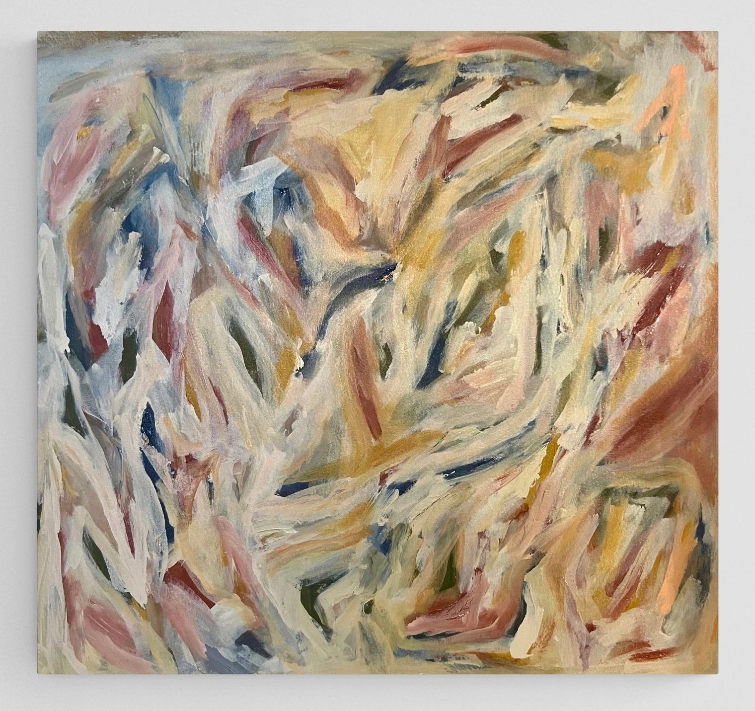 “Make It Stick”
34x36 in. Acrylic on Canvas
2025