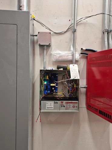 New CO System Power Supply Installation