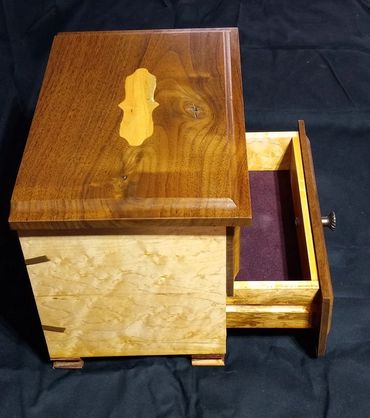 Custom Box, Flute Box, Handmade Box, Jewelry Box