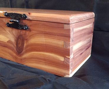 Cedar Box, Flute Box, Handmade Box