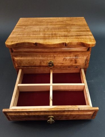 Handmade box, custom box, jewelry box, keepsake box