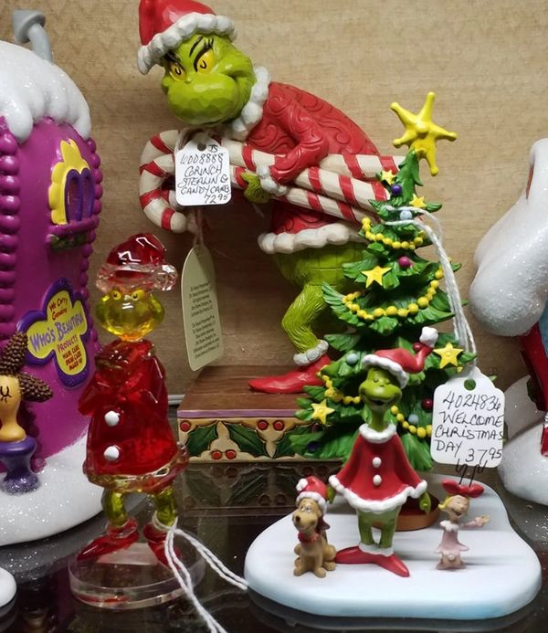 Some Jim Shore and Dept 56 Grinch items