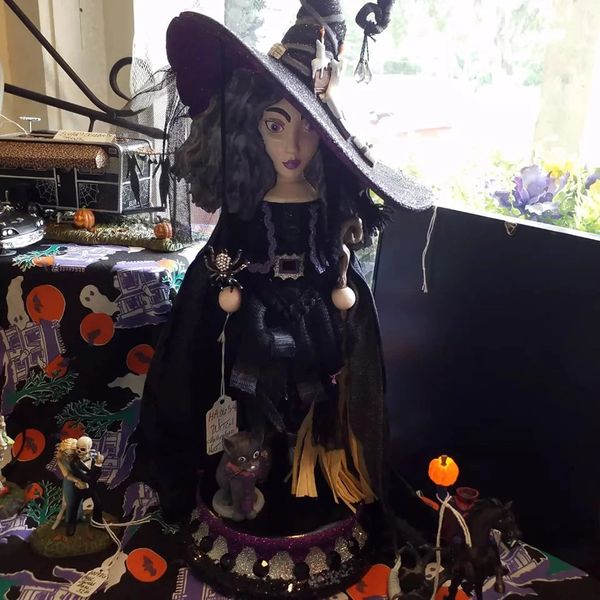 Hollywood crafted beautiful Witch Nutcracker