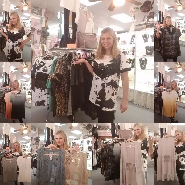 Little Bit showing off some of our Classy Glitz Boutique Clothing!