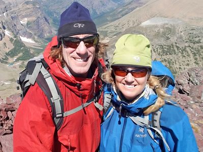 David and Shannon Biegel Glacier National Park. Glacier Park Vacation Planning.