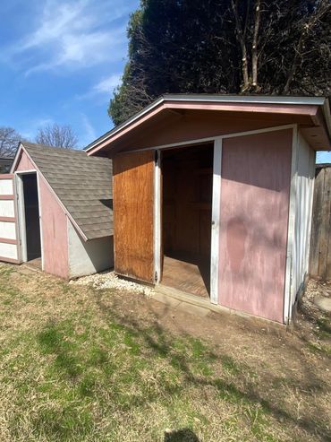 small old shed removal in hurst texas, waste solution service in me