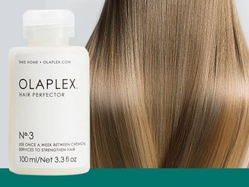 women with a olaplex treatment