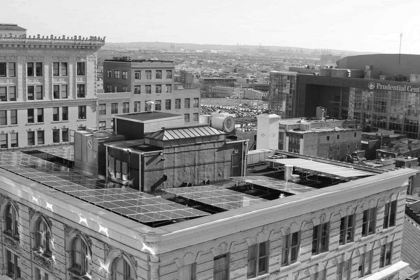 Solar Panels on Commercial roof