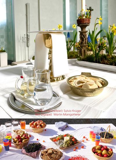 Bild (Eucharistiefeier): Sylvio Krüger
Bild (Agape): Martin Manigatterer