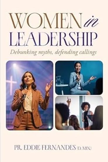 Book cover image with three women for the Christian book, Women in Leadership.
