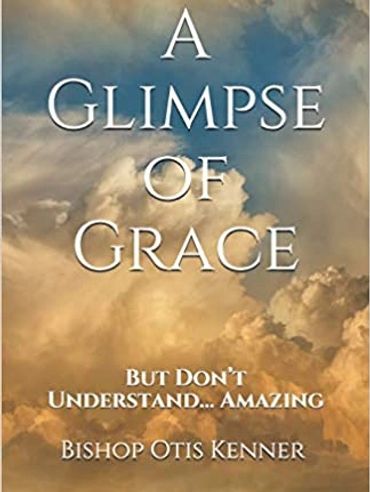 Blue shy with golden rustic clouds for the book cover A Glimpse Of Grace.