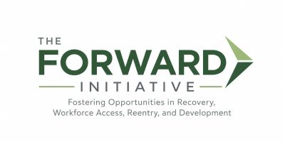 Logo for The Forward Initiative focused on recovery and workforce development.