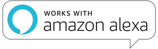 works with Amazon Alexa logo