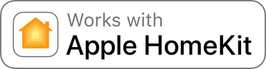 works with Apple HomeKit logo