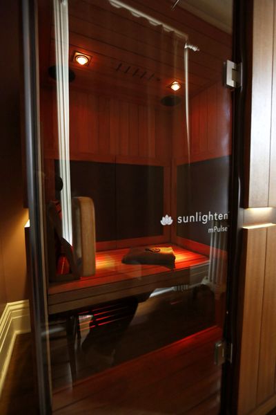 full spectrum infrared sauna for two