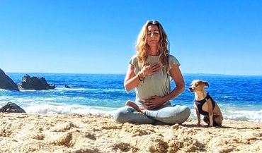 Meditation in Laguna Beach