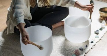 Sound healing in Laguna Beach