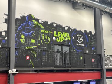 Lake Erie Arms Emmersive Airsoft Assault Mural.