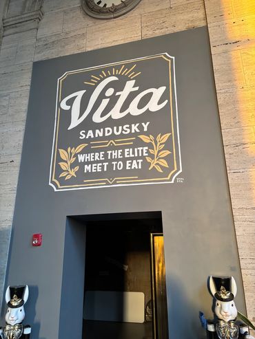 Vita Sandusky Signage Mural