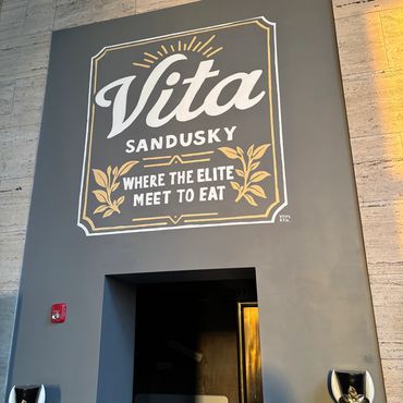 Vita Sandusky Signage Mural