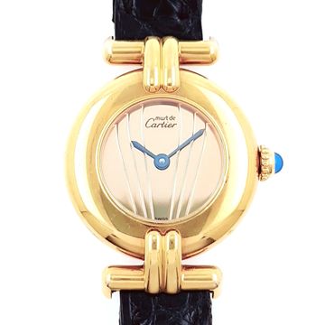 Cartier colisée 59002 - Must Vermeil 925 Gold Plated LPP & Co LPP and Co lppandco Paris watch