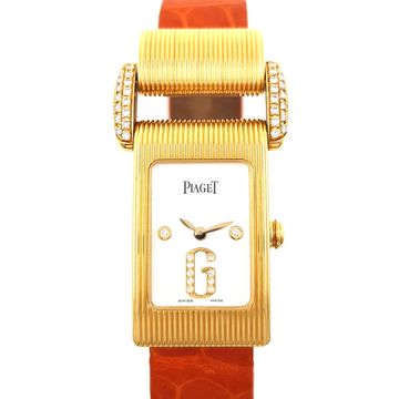 Piaget Miss Protocole 18k 750 Solid Gold with 41 diamonds  mother of pearl dial 5322 lpp and co