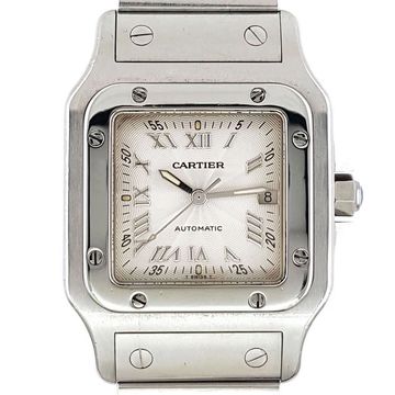 Cartier Santos Carrée 20000 galbee  Stainless Steel 2319  LPP and Co Paris watch dealer 