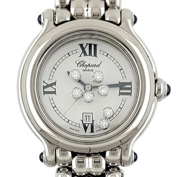 Ref 27/8238-23 Jewelry Diamonds Sapphires Stainless Steel  Chopard happy sport lppandco lpp and co