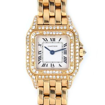 107000M Diamonds set 18k 750 gold Cartier Panthere LPP & Co LPP and Co lppandco Paris watch dealer