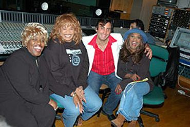 John Krondes and the Sweet Inspirations at Record One Recording Studio, Sherman Oaks, CA.