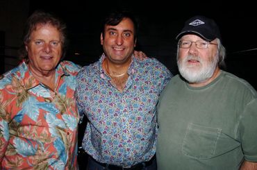 American Sound Studio Band Guitarist Reggie Young, John Krondes, and TCB Band Drummer Ronnie Tutt