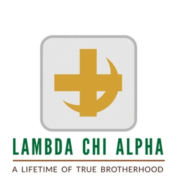 Logo of Lambda Chi Alpha fraternity symbolizing brotherhood.