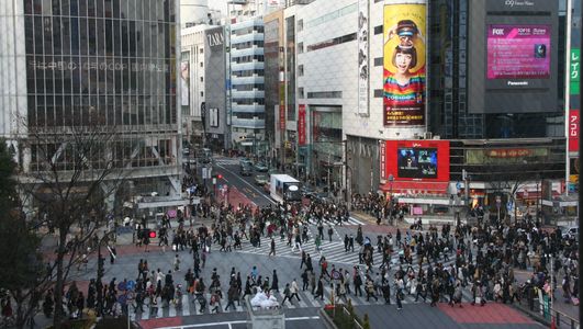 Shibuya Crossing, Tokyo, Japan