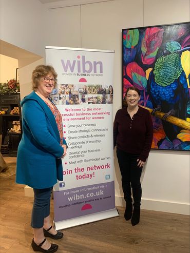 Rosie Diver & Christine Kearney at WIBN Wirral.