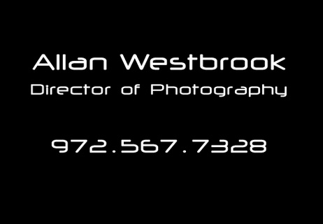 Allan Westbrook  Director of Photography     