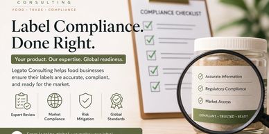 Consulting service for label compliance ensuring accuracy and market readiness.